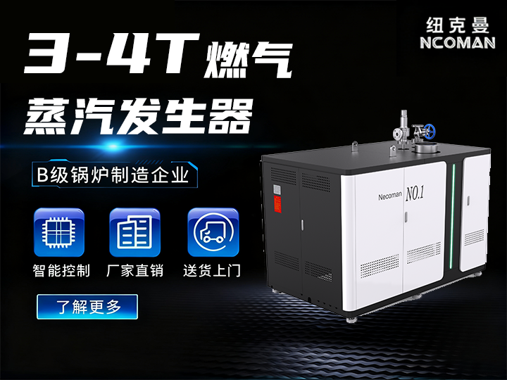 3噸-4噸 燃氣燃油蒸汽發生器